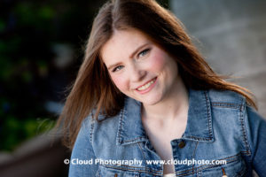 senior portraits with great lighting in Grand Rapids